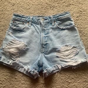 Abercrombie and Fitch high waisted shorts